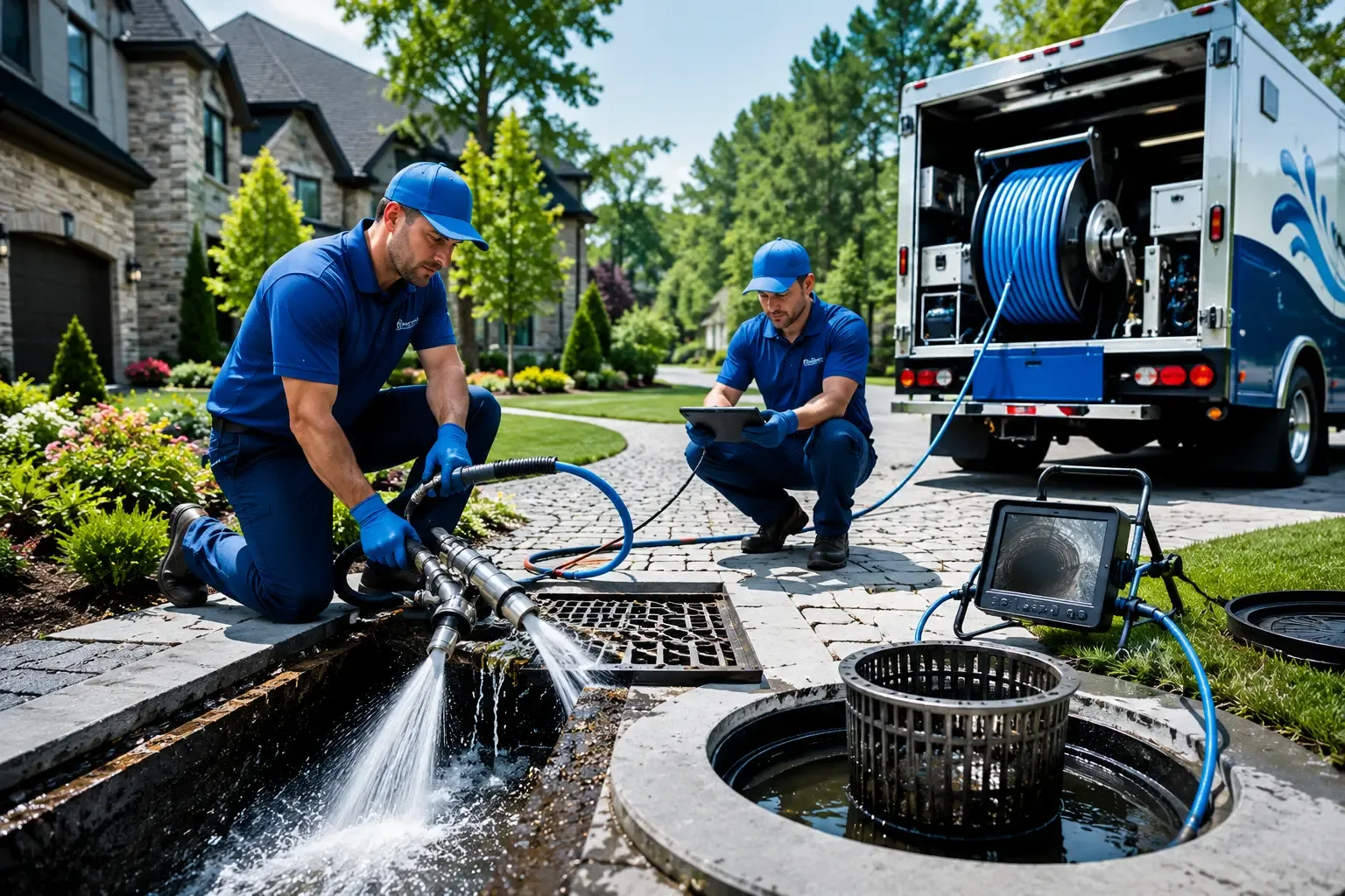 Local outdoor drain cleaning professionals in Zanesville, OH
